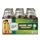 Ball 68100ZFP 64 oz Plain Mason Jar w/ SureTight™ Lid & Band - Wide Mouth thumbnail 2