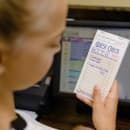 National Checking Company Guest Check - (1) Part Booked, (13) Lines (S3616) thumbnail 2