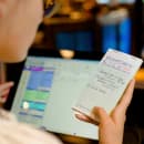 National Checking Company Guest Check - (2) Parts Booked, (16) Lines (104-50) thumbnail 2