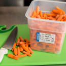 National Checking Company Rectangular Write On Food Storage Label - 2" x 3", Monday, Blue (RIDU2301R) thumbnail 2