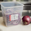 National Checking Company Rectangular Write On Food Storage Label - 2" x 3", Wednesday, Red (RIDU2303R) thumbnail 2