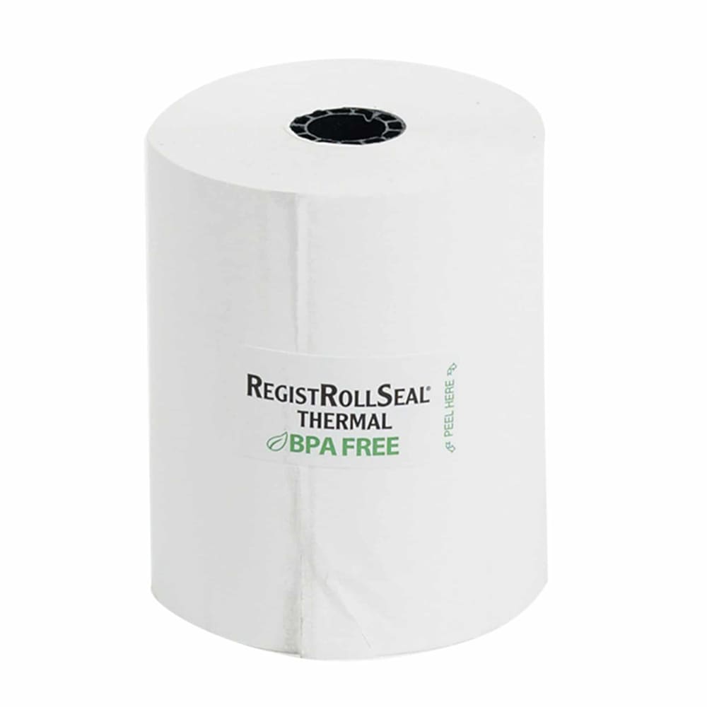 National Checking Company Thermal Register Roll - 3 1/8" x 230', White (7313-230)