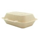 Genera Rectangular Disposable To Go food Container - 9" x 6", Molded Fiber, Natural (TCA9X6B200IN) thumbnail 4
