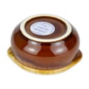 Diversified Ceramics DC12C-LBD 12 oz Onion Soup Bowl - Ceramic, Laredo Brown Drip thumbnail 3