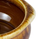Diversified Ceramics DC12C-LBD 12 oz Onion Soup Bowl - Ceramic, Laredo Brown Drip thumbnail 4