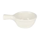 Diversified Ceramics DC14 10 oz Onion Soup Bowl w/ Handle - Ceramic, White thumbnail 2