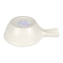 Diversified Ceramics DC14 10 oz Onion Soup Bowl w/ Handle - Ceramic, White thumbnail 3