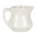 Diversified Ceramics DCI15W 4 oz Ranch Creamer - Ceramic, White thumbnail 2