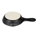 Diversified Ceramics DCI212BI 12 oz Skillet Server - Ceramic, Black Iron thumbnail 3