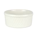 Diversified Ceramics DCI501W 16 oz Round Souffle Dish - Ceramic, White thumbnail 2