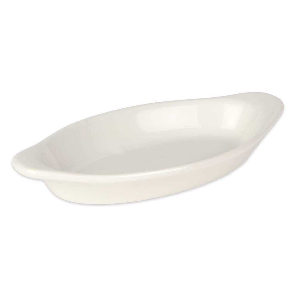 Diversified Ceramics DCI528W 12 oz. Oval, Ceramic Rarebit, White