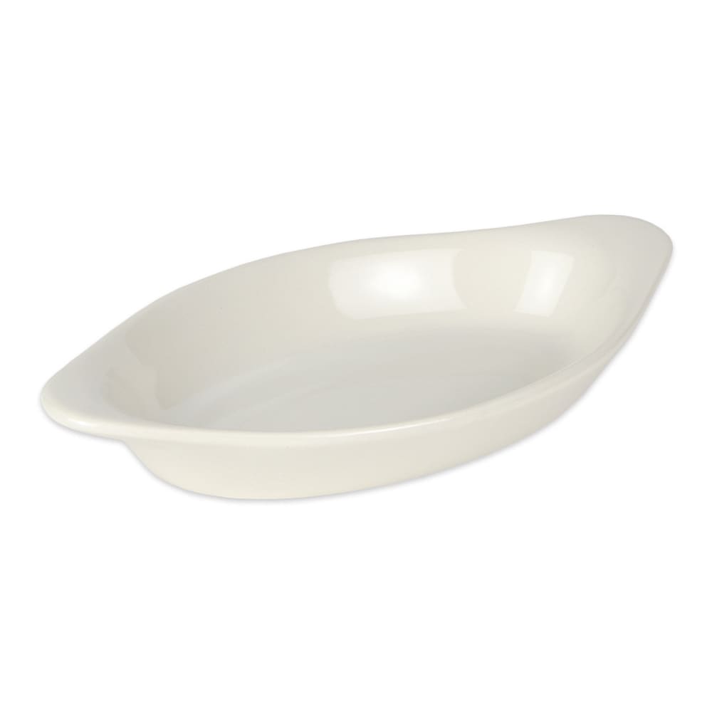 Diversified Ceramics DCI529W 15 oz. Oval, Ceramic Rarebit, White