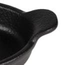 Diversified Ceramics DCI596BI 12 oz. Oval, Ceramic Baking Dish, Black Iron thumbnail 5