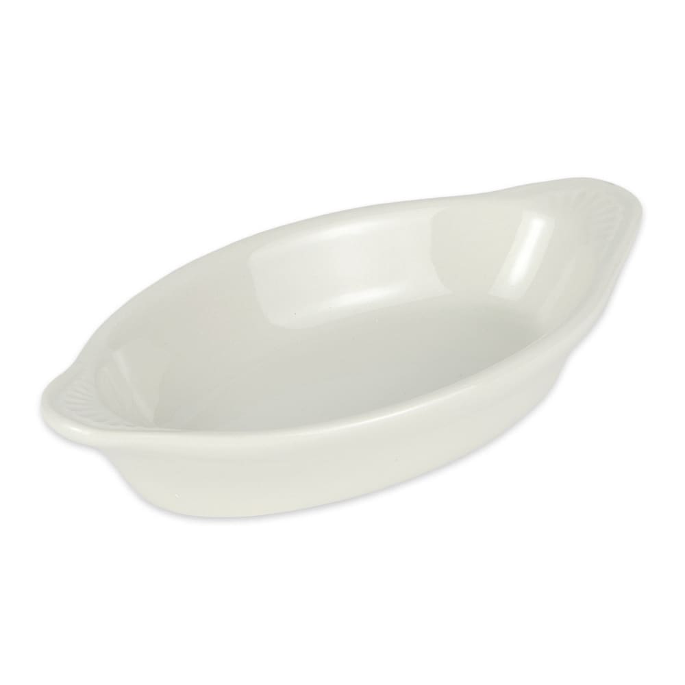 Diversified Ceramics DCI627W 8 oz. Oval, Ceramic Rarebit, White