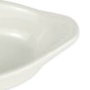 Diversified Ceramics DCI627W 8 oz. Oval, Ceramic Rarebit, White thumbnail 4