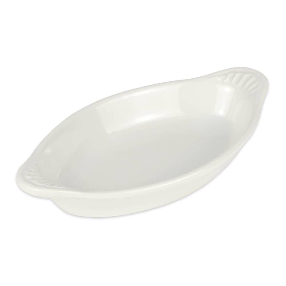 Diversified Ceramics DCI628W 12 oz. Oval, Ceramic Rarebit, White