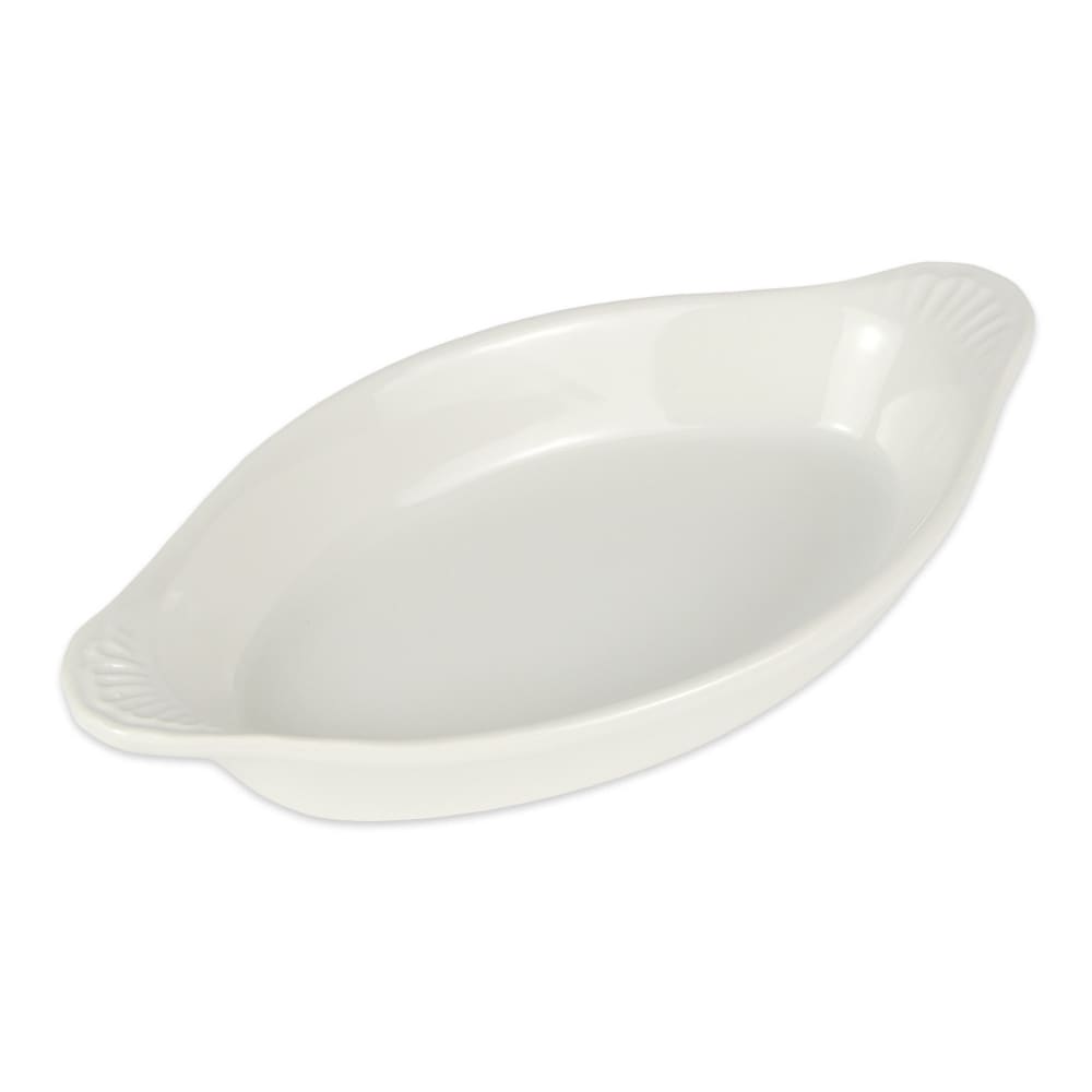 Diversified Ceramics DCI629W 15 oz. Oval, Ceramic Rarebit, White