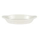 Diversified Ceramics DCI629W 15 oz. Oval, Ceramic Rarebit, White thumbnail 2