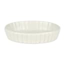 Diversified Ceramics DCI825W 5 oz Oval Crème Brulee Dish - Ceramic, White thumbnail 2