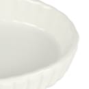 Diversified Ceramics DCI825W 5 oz Oval Crème Brulee Dish - Ceramic, White thumbnail 4