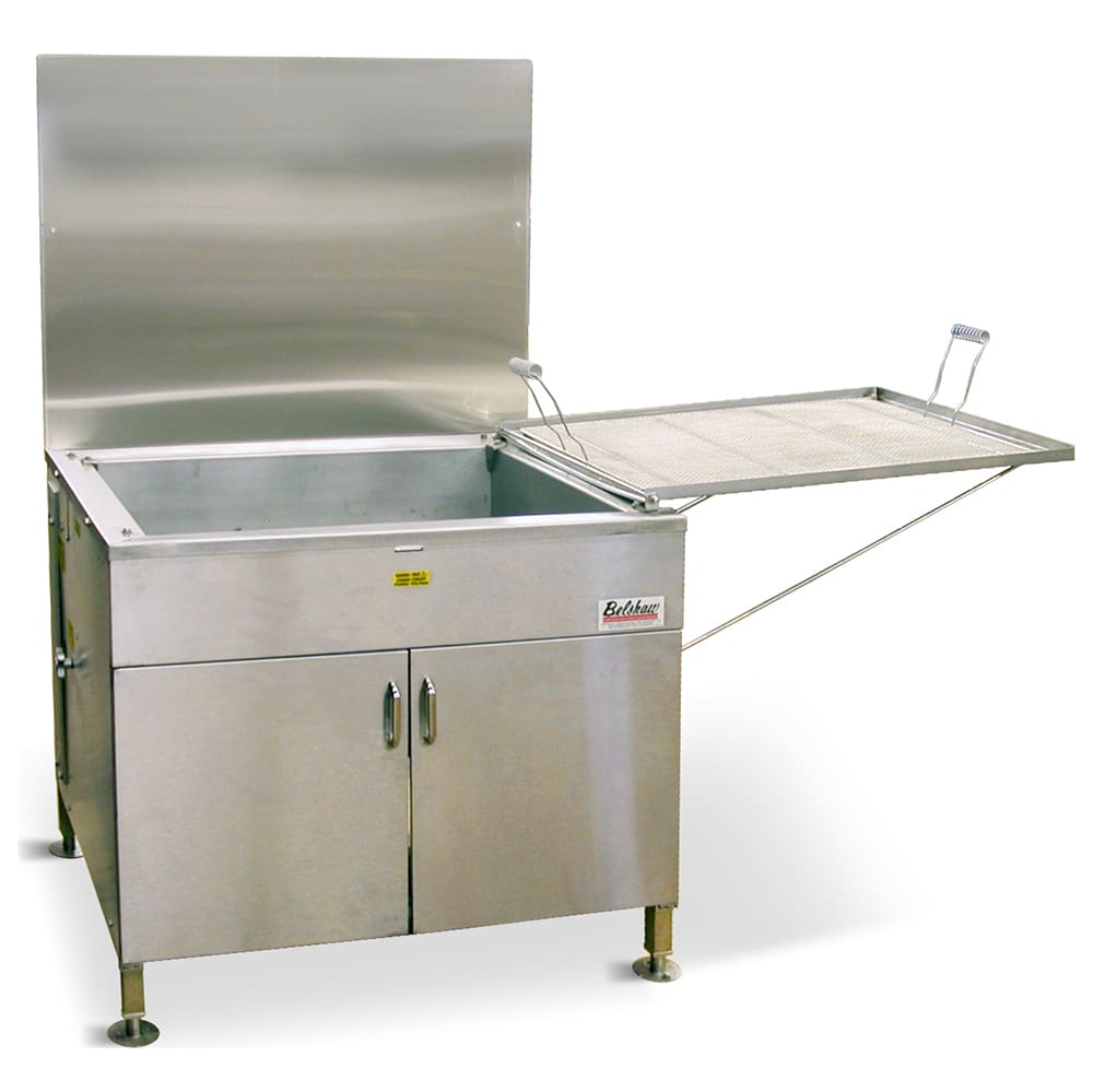 Belshaw 734CG Gas Donut Fryer - (1) 215 lb Vat, Floor Model, Liquid Propane