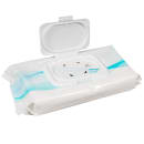 Strong 48 ct Soft Pack Wipes w/ Aloe & Lanolin - 8" x 12", Alcohol Free (6201) thumbnail 4