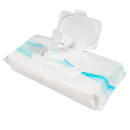 Strong 48 ct Soft Pack Wipes w/ Aloe & Lanolin - 8" x 12", Alcohol Free (6201) thumbnail 5