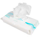 Strong 48 ct Soft Pack Wipes w/ Aloe & Lanolin - 8" x 12", Alcohol Free (6201) thumbnail 6