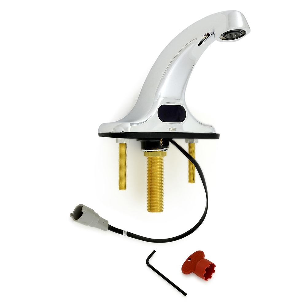 Zurn Industries P6915-XL-1 Deck Mount Sensor Faucet - 4" Center Set, Chrome