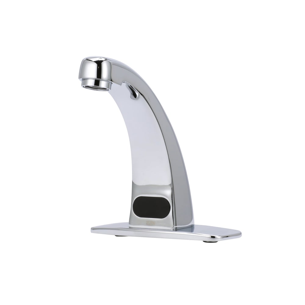 Zurn Industries Z6913-XL-CP4-CWB-E Deck Mount Sensor Faucet w/ 1.5 gpm Aerator & Connector Wire- Chrome