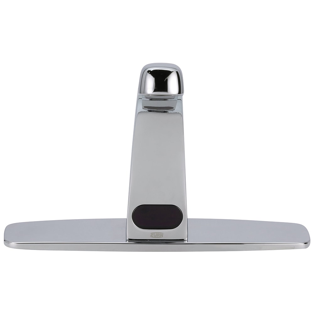 Zurn Industries Z6913-XL-CP8 Deck Mount Sensor Faucet w/ 0.5 gpm Aerator & 8" Cover Plate - Chrome