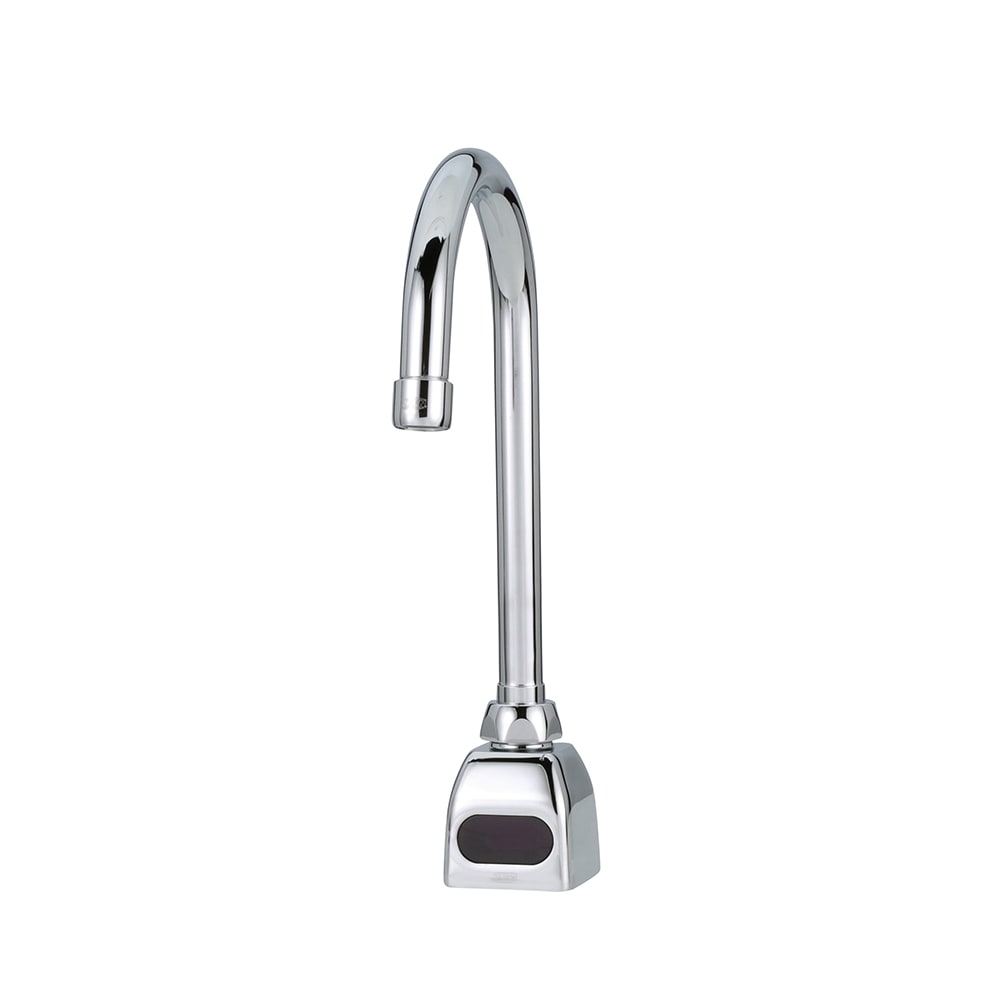 Zurn Industries Z6920-XL-ACA Deck Mount Gooseneck Sensor Faucet w/ 0.5 gpm Aerator & 6 VDC Power Converter - Chrome