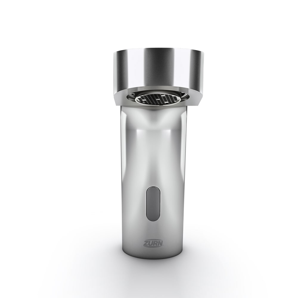 Zurn Industries Z6933-CP4 Deck Mount Battery Sensor Faucet w/ 0.5 gpm Aerator - 4" Plate, Chrome