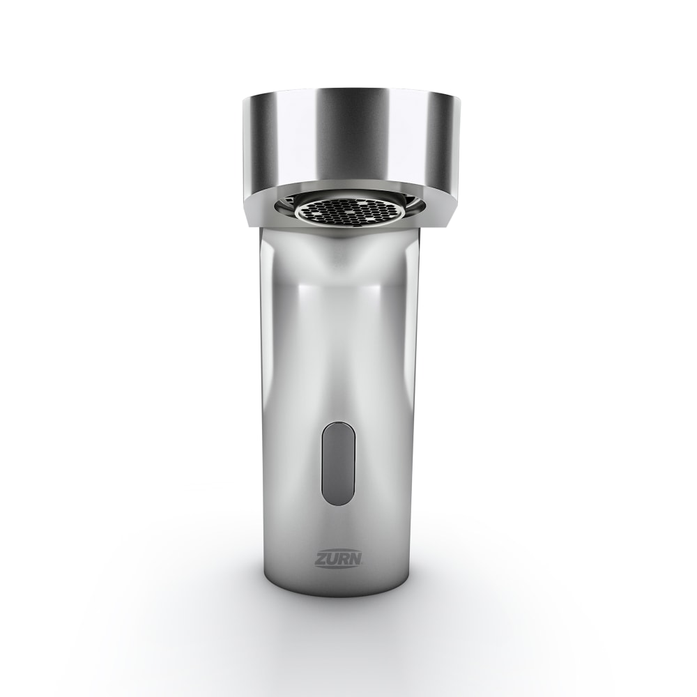 Zurn Industries Z6933-L-TMV-1 Deck Mount Battery Sensor Faucet w/ 1.0 gpm Aerator & Thermostatic Mixing Valve - 4" Plate, Chrome