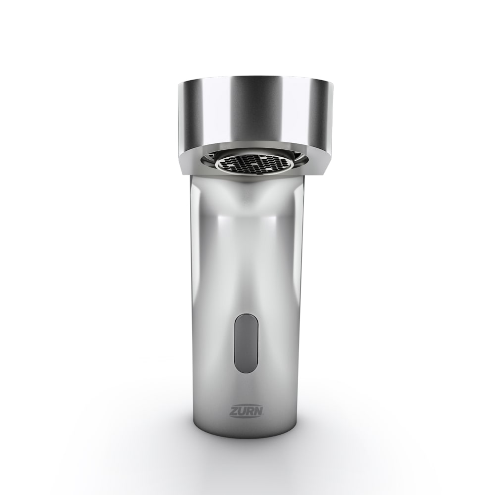 Zurn Industries Z6933-MV Deck Mount Battery Sensor Faucet w/ 0.5 gpm Aerator & Temperature Mixing Valve - Chrome