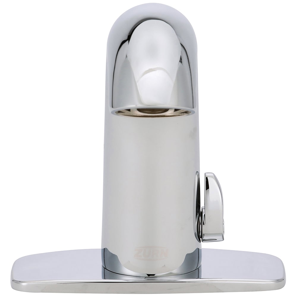 Zurn Industries Z6950-XL-IM-S-CP4-F Deck Mount Sensor Faucet w/ 0.5 gpm Spray Outlet & Integral Mixing Valve - Chrome
