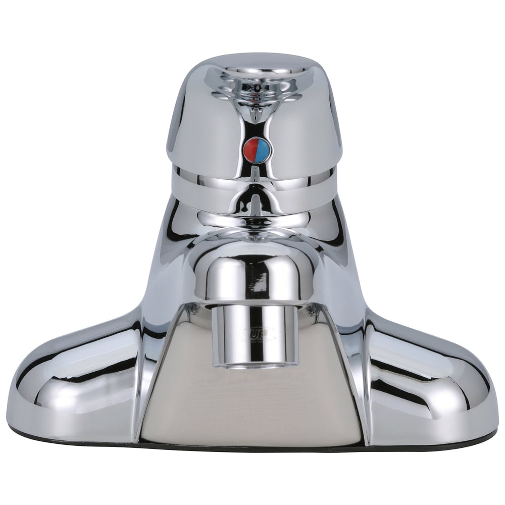 Zurn Industries Z7443-XL-FC Deck Mount Sierra Faucet w/ 0.5 gpm Aerator & Grid Strainer - Chrome