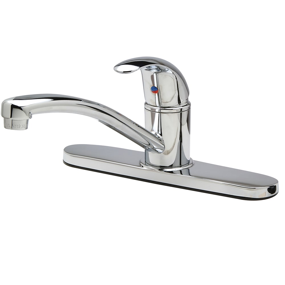 Zurn Industries Z7870C-XL Deck Mount Faucet w/ 2.2 gpm Aerator - 9 3/8" Swing Spout, 8" Centers