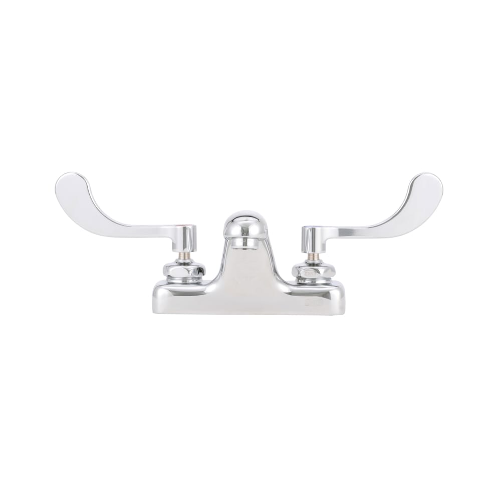 Zurn Industries Z81104-XL Deck Mount Lavatory Faucet w/ 4" Spout & 2.2 gpm Aerator - 4" Centers, Chrome