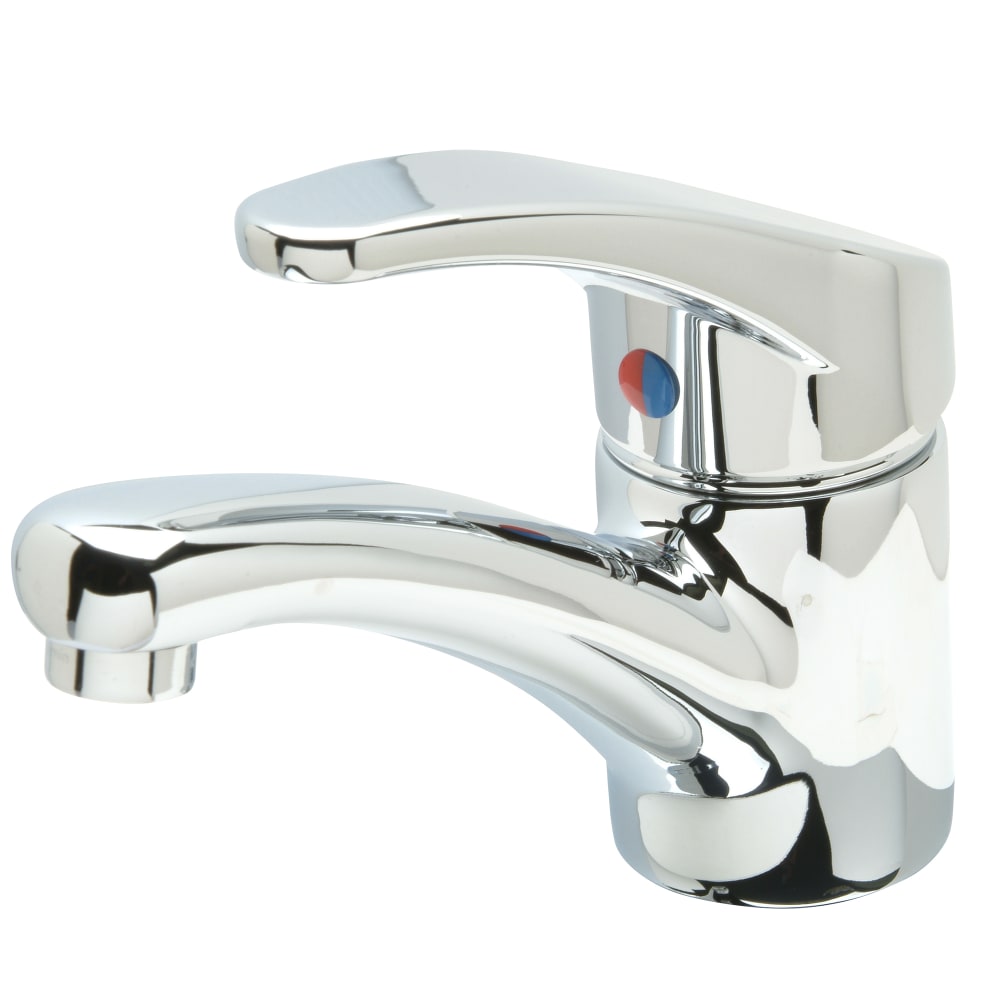 Zurn Industries Z82200-XL-CP4 Deck Mount Lavatory Faucet w/ 5" Spout & 2.2 gpm Aerator - 4" Plate, Chrome