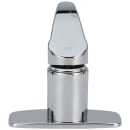 Zurn Industries Z82200-XL-CP4 Deck Mount Lavatory Faucet w/ 5" Spout & 2.2 gpm Aerator - 4" Plate, Chrome thumbnail 2