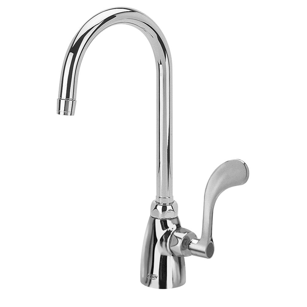 Zurn Industries Z825B4-XL Deck Mount Laboratory Faucet w/ 2.2 gpm Aerator - 5 3/8" Gooseneck Spout