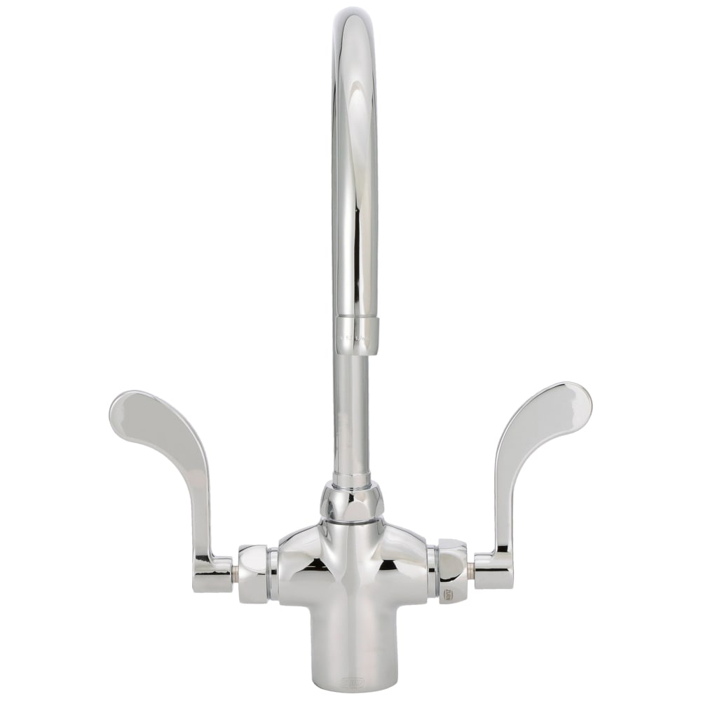 Zurn Industries Z826C4-XL Deck Mount Laboratory Faucet w/ 2.2 gpm Aerator - 8" Gooseneck Spout