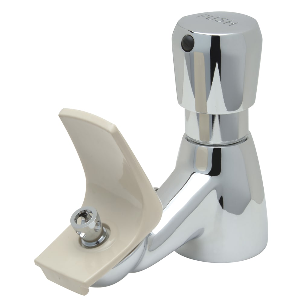 Zurn Industries Z83600-XL Deck Mount Drinking Faucet w/ Flexible Mouth Guard & Push Button Handle