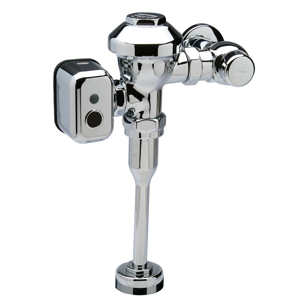 Zurn Industries ZEMS6003PL-ULF-IS Hardwired Sensor Flush Valve for Water Closets - 0.125 gpf, 3/4" Top Spud, Chrome