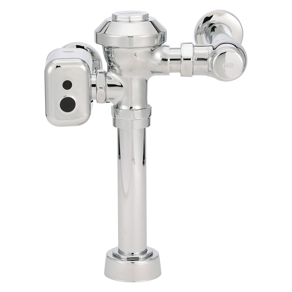 Zurn Industries ZEMS6003PL-WS1-IS Hardwired Sensor Flush Valve for Water Closets - 1.0 gpf, 3/4" Top Spud, Chrome