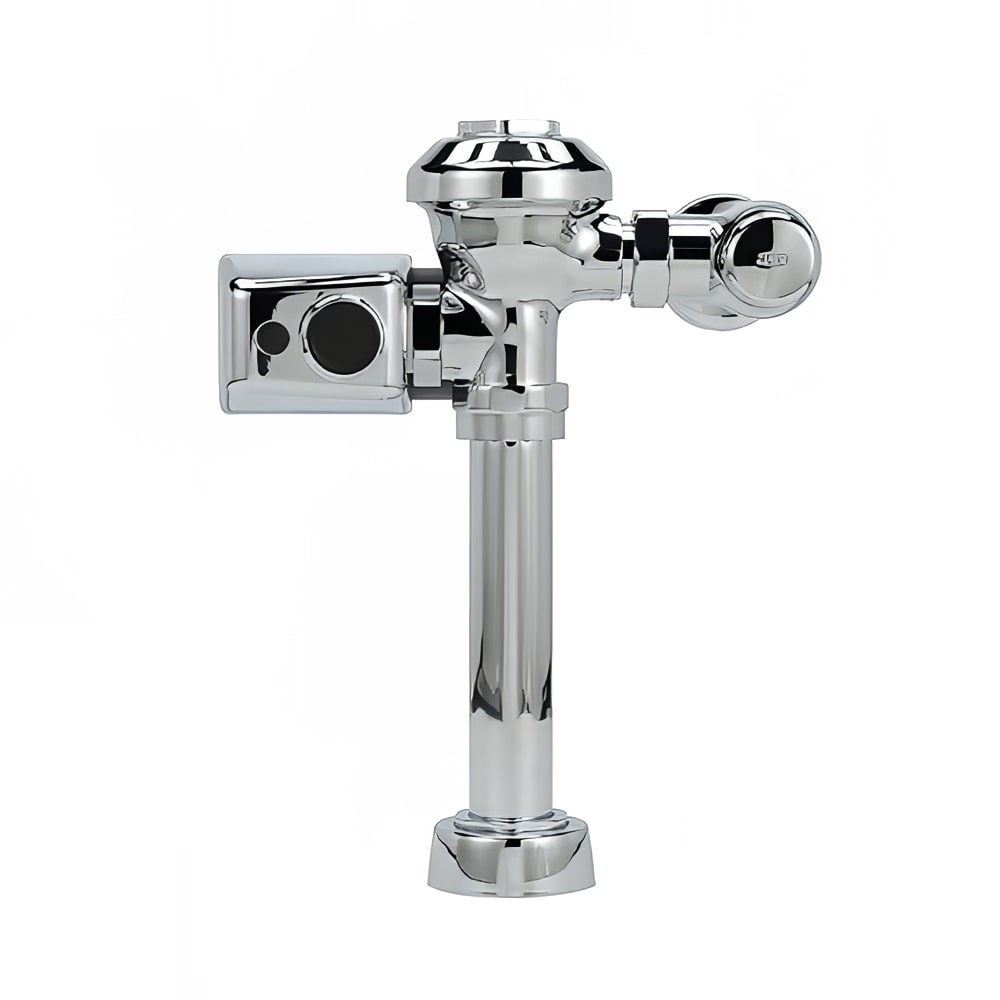 Zurn Industries ZER6000AV-WS1-CPM Automatic Sensor Flush Valve for Water Closets - 1.6 gpf, Chrome Plated Metal Cover