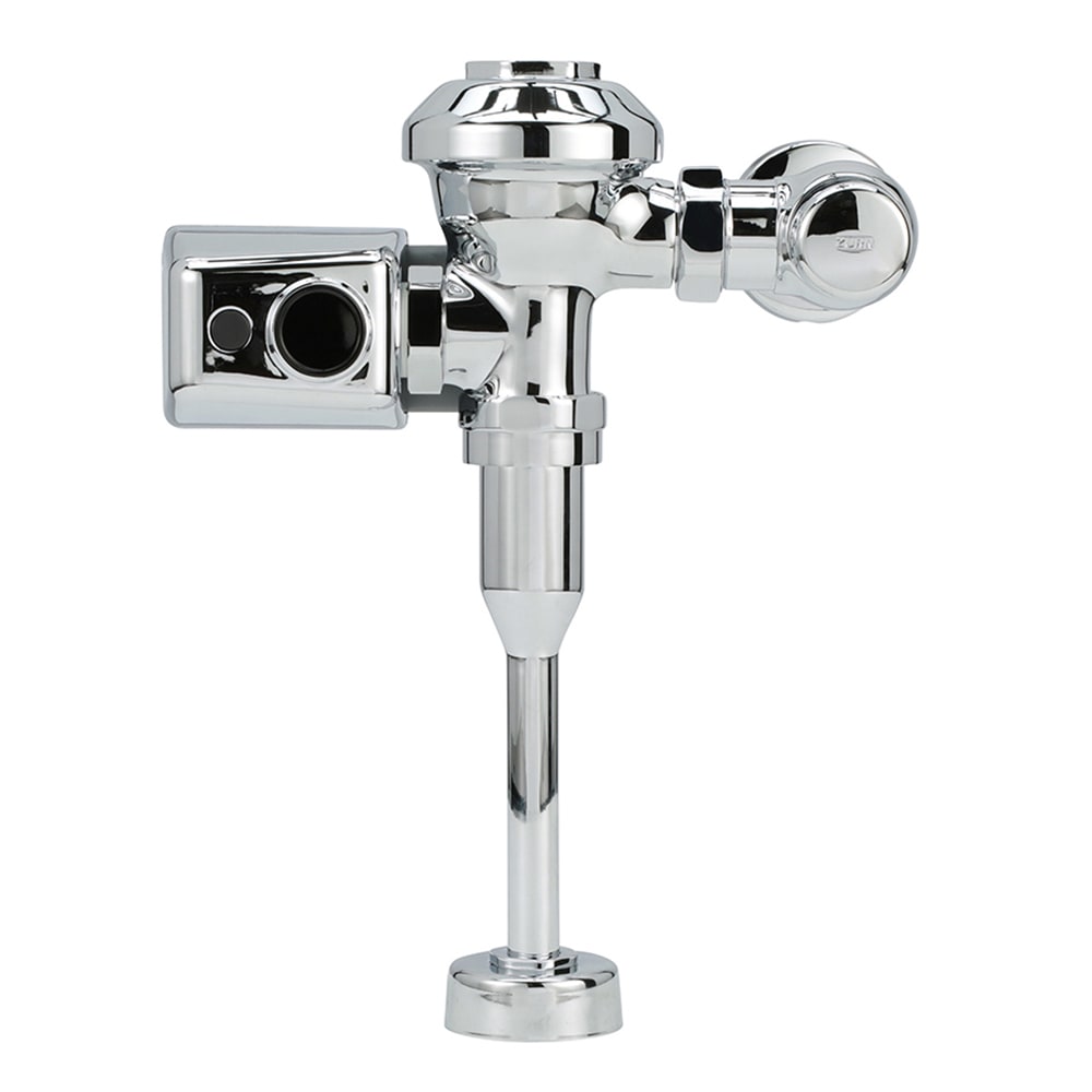 Zurn Industries ZER6003AV-ULF-CPM Automatic Sensor Flush Valve for Water Closets - 0.125 gpf, Chrome Plated Metal Cover