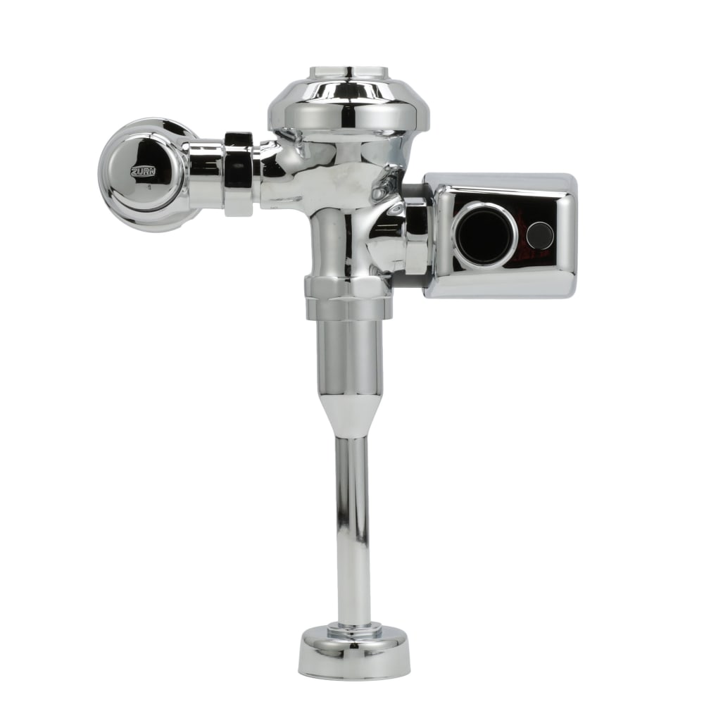 Zurn Industries ZER6003PL-CPM Automatic Sensor Flush Valve for 3/4" Urinals - 1.5 gpf, Chrome Plated Metal Cover