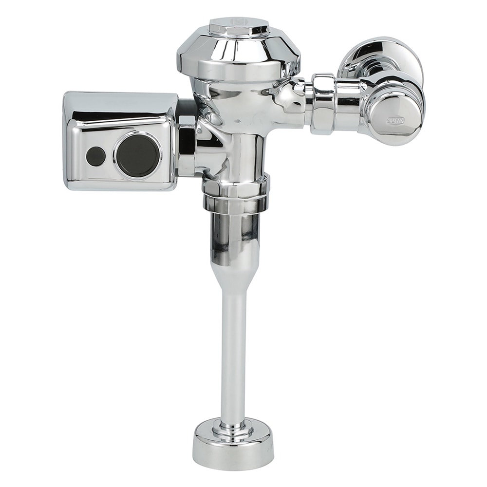 Zurn Industries ZER6003PL-EWS-CPM Automatic Sensor Flush Valve for Water Closets - 0.5 gpf, Chrome Plated Metal Cover